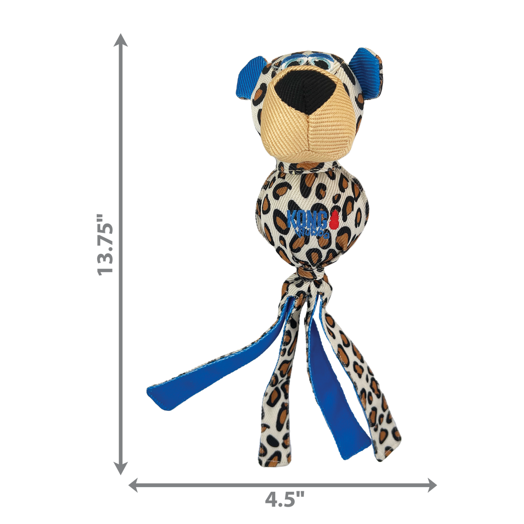 Kong Large Dog Wubba Zoo Cheetah