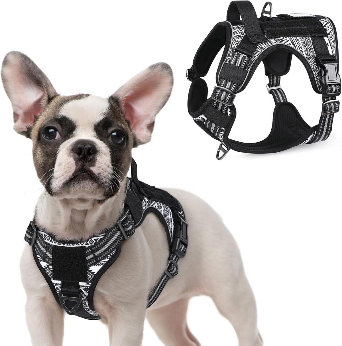 Adjustable MOLLE Harness Vest – Large Breeds, No-Pull