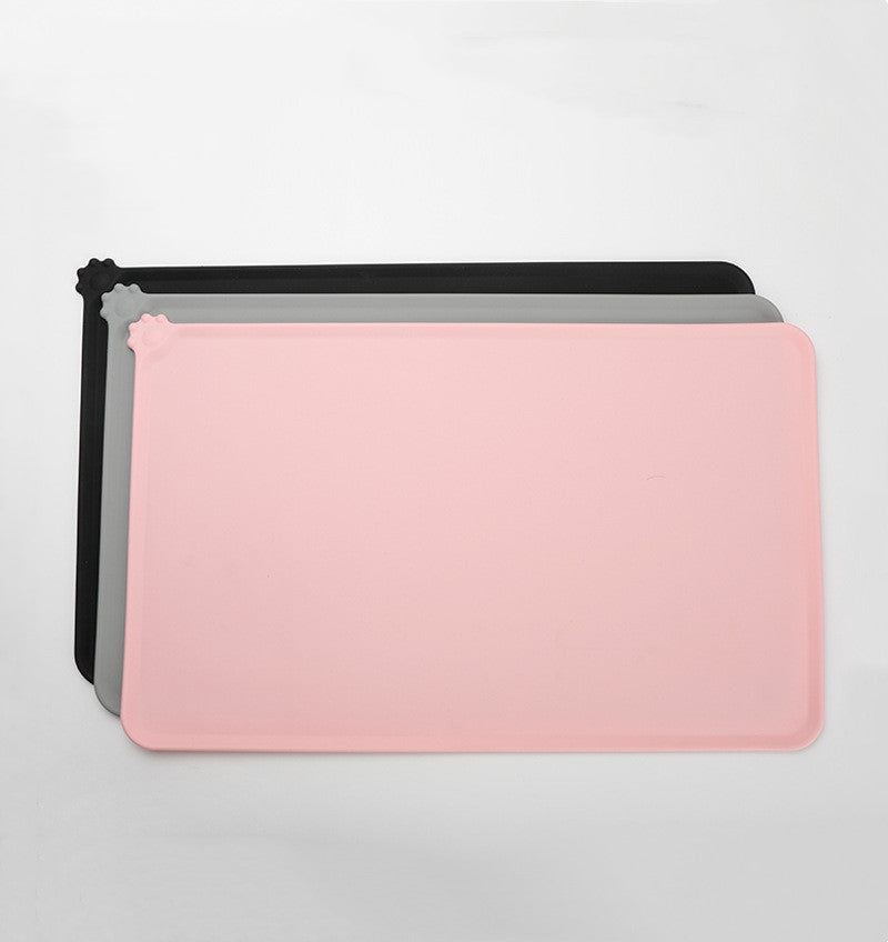 Waterproof Non-slip Food Mat Car Pet Bowl Pad