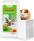 Guinea Pig Cage Liners – 50 Pack, 14x18 Absorbent