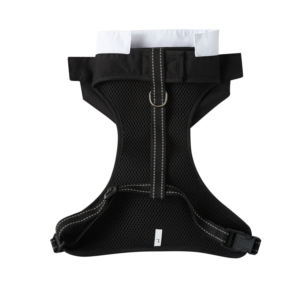 Pet Hand Holding Rope Anti Breaking Loose Suit Integrated Chest Strap