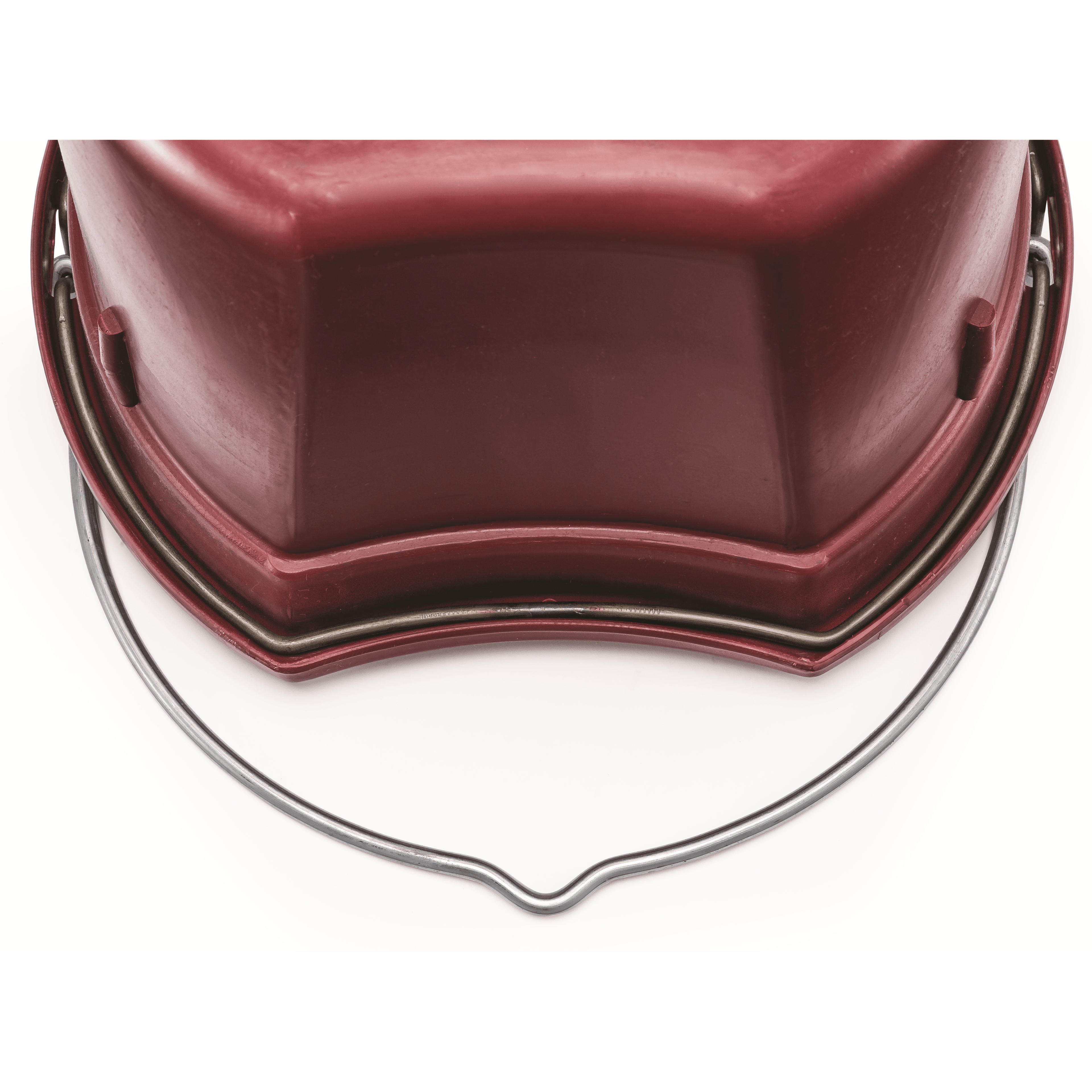 KD-120 20 Qt Flat Back Horse Bucket | Heavy-Duty Mane & Tail Saver Bucket