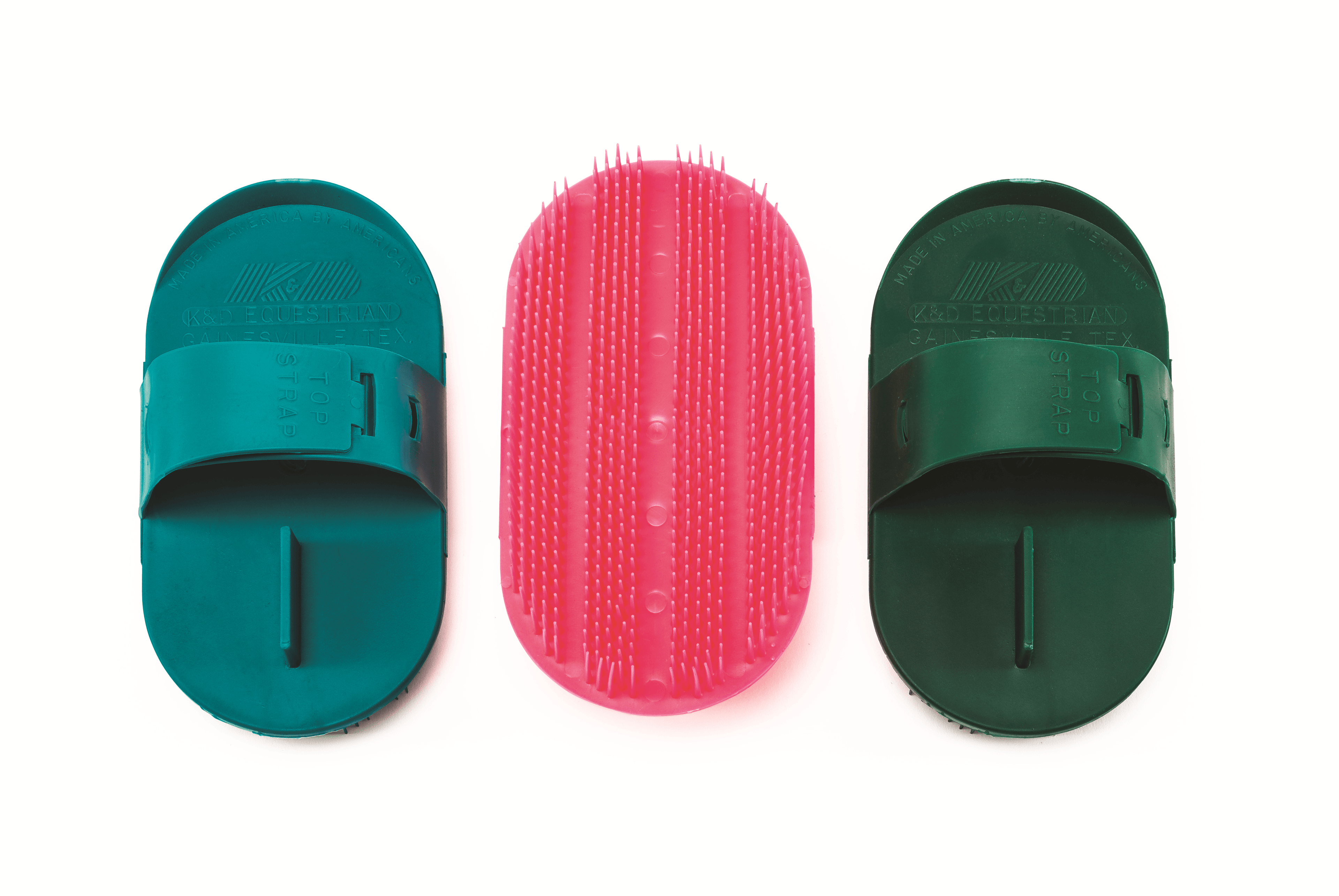 KD-123 Curry Comb | Everyday Horse Grooming & Shedding Tool
