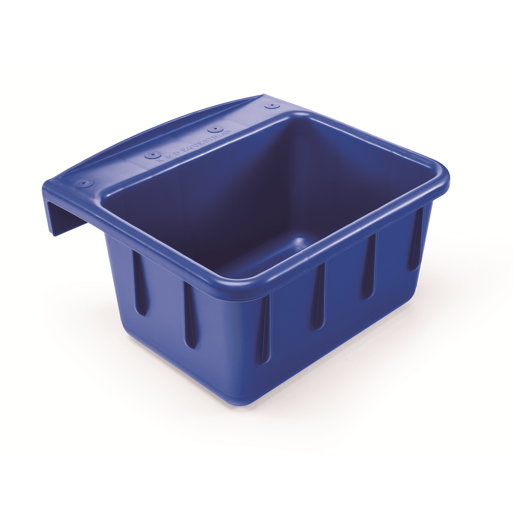 KD-153 Wall/Fence Feeder | 6 Qt Mounted Feeder for Small Livestock