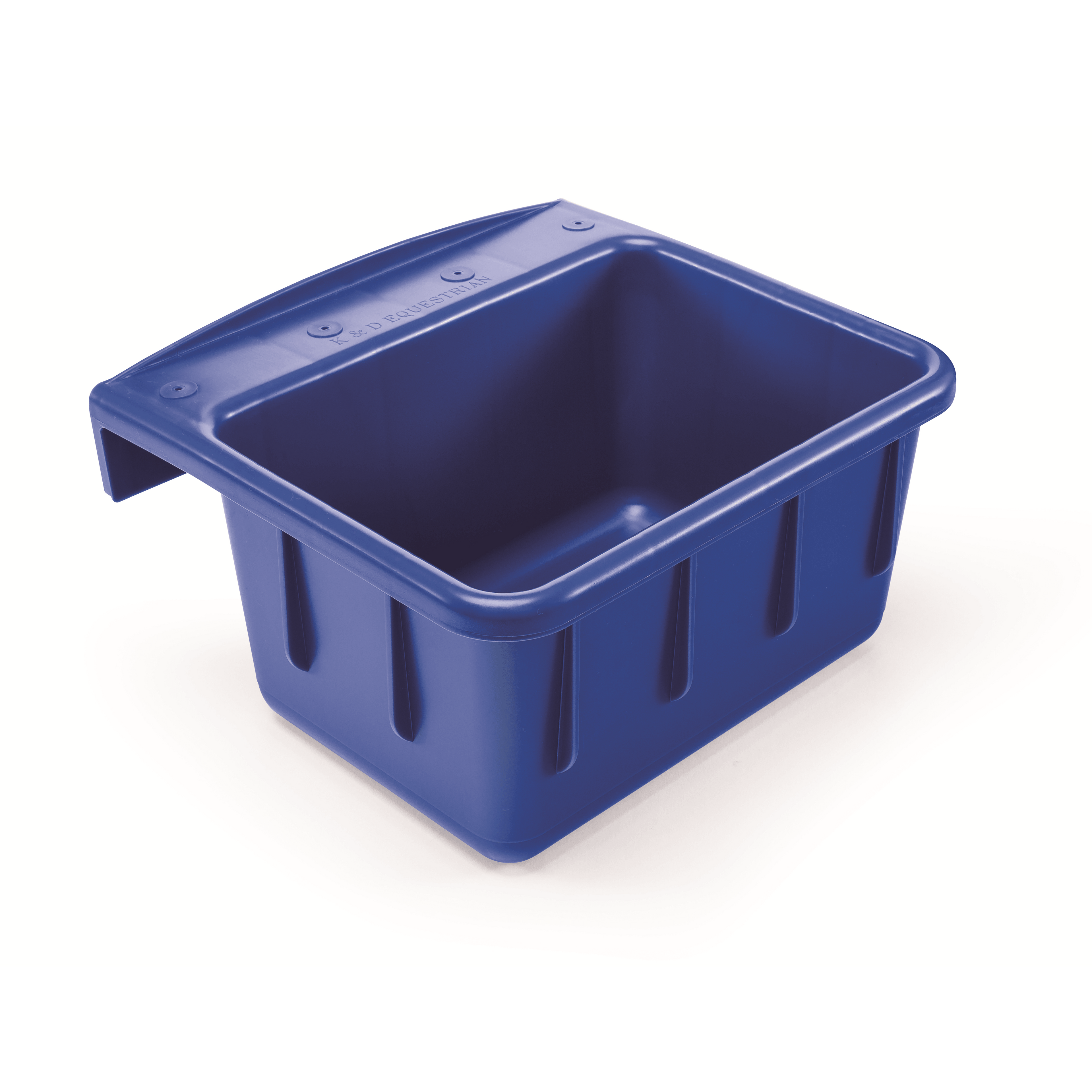 KD-153 Wall/Fence Feeder | 6 Qt Mounted Feeder for Small Livestock