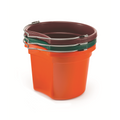 KD-154 8 Qt Flat Back Bucket | Lightweight Small Feed & Water Bucket