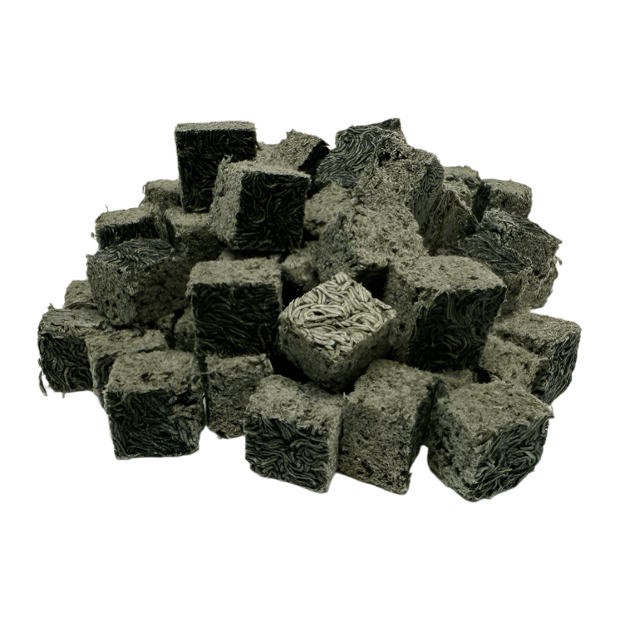 Premium Freeze Dried Blackworms - Spirulina Boost