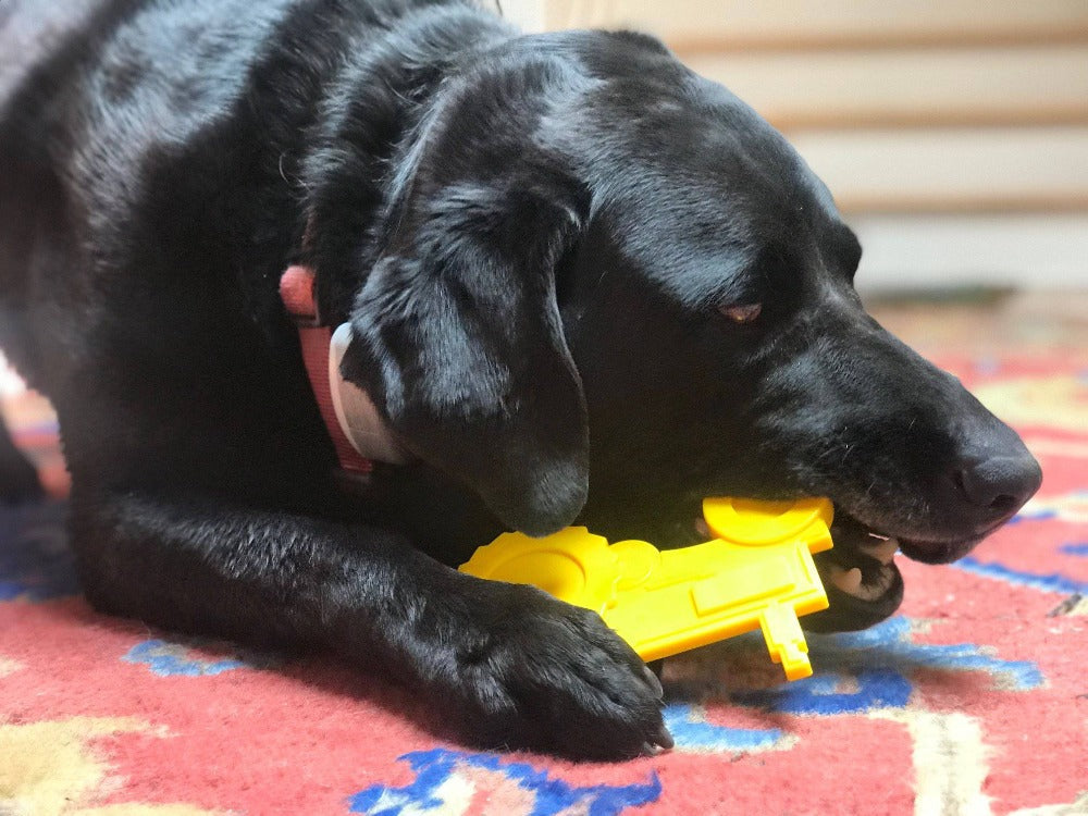 Tractor Nylon Dog Toy for Aggressive Chewers | USA Made | SodaPup